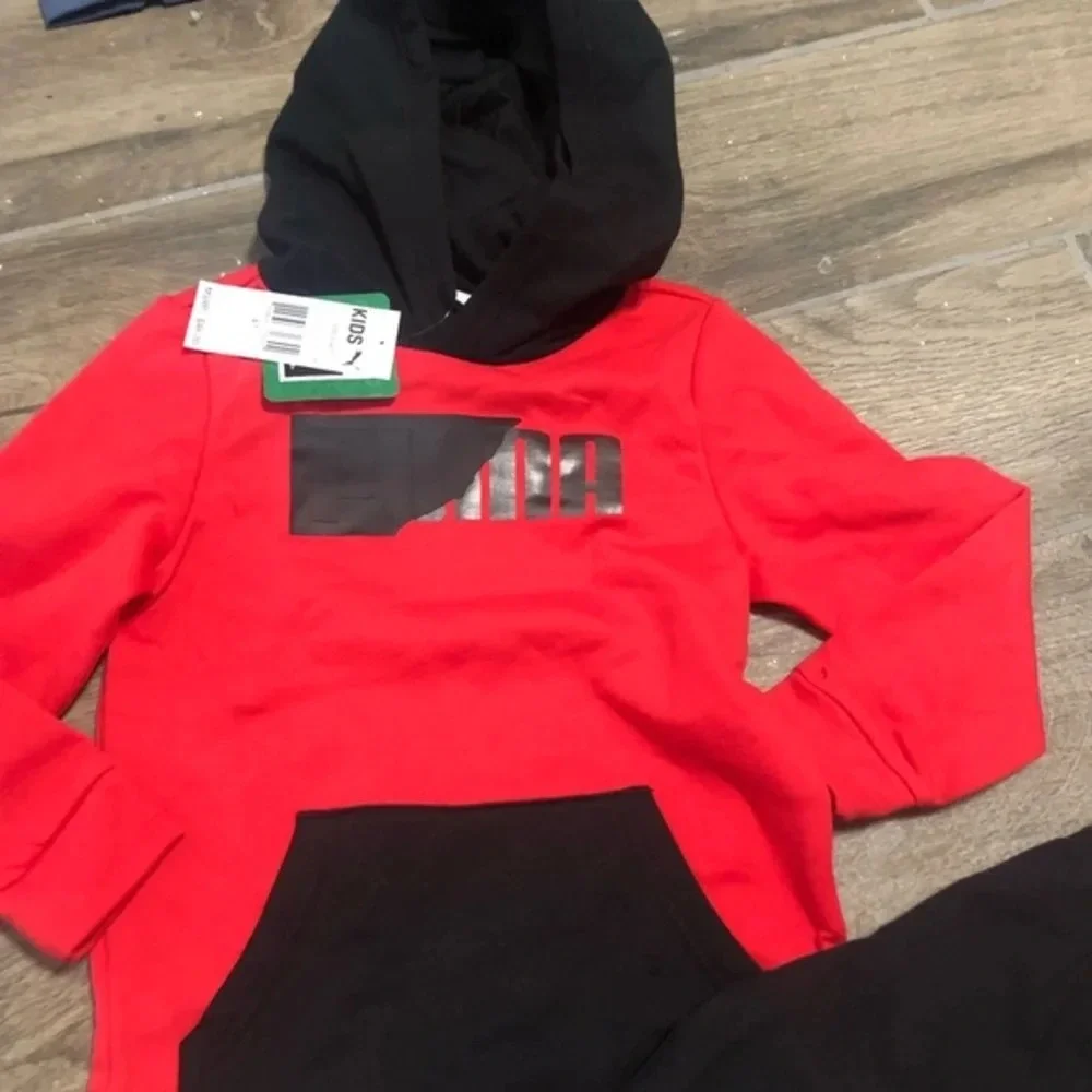 Puma fleece jogger set toddler